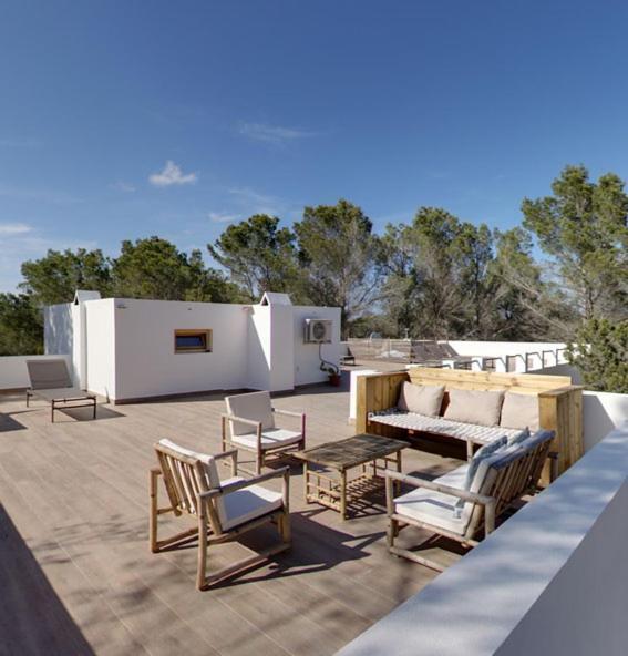 Villa Feliz Lagartija Cala Saona Exterior foto