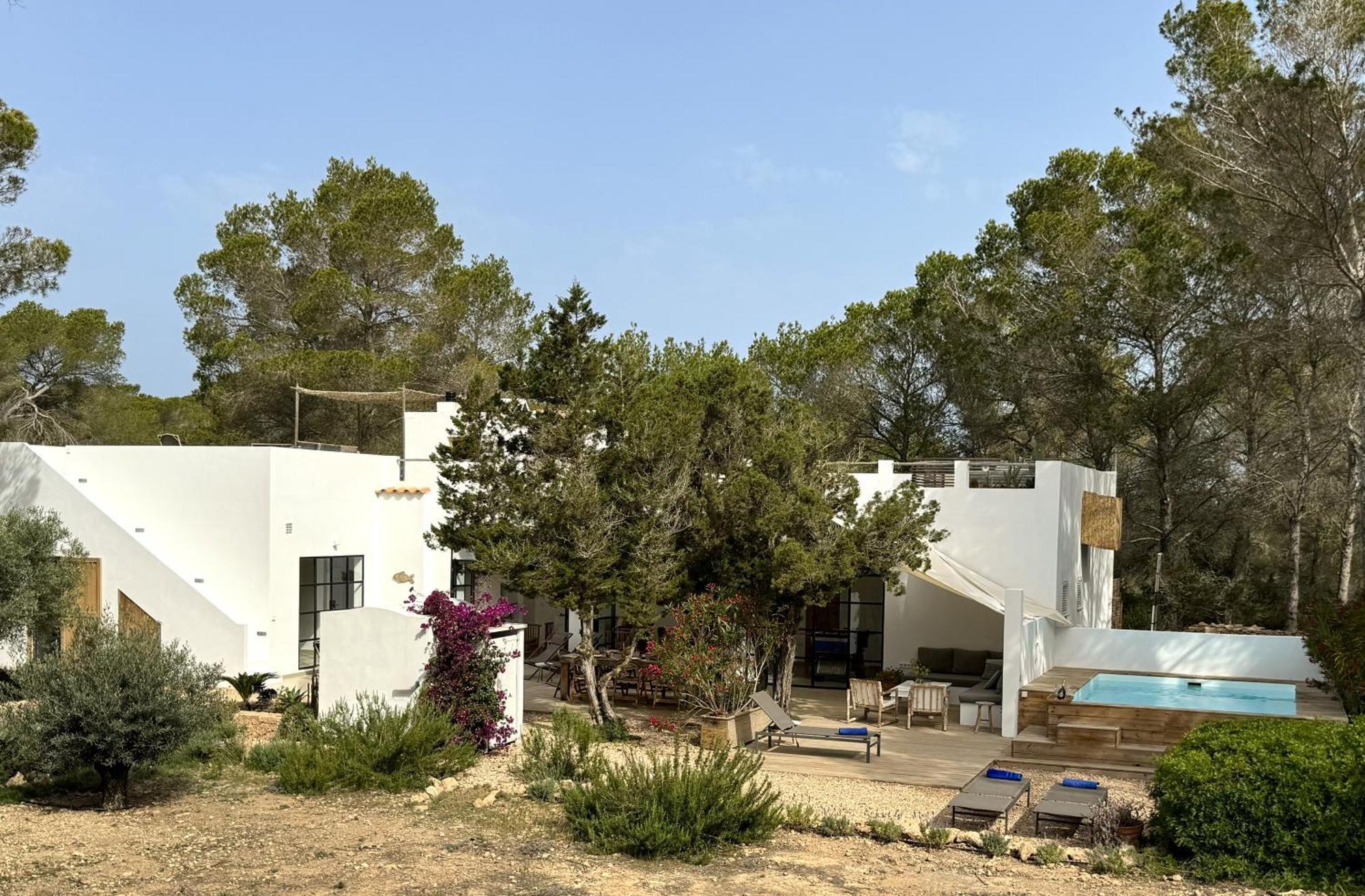 Villa Feliz Lagartija Cala Saona Exterior foto